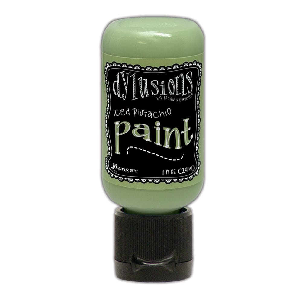 Dylusions Flip Cap Paint Iced Pistachio 1oz Paint & Mediums Dylusions 