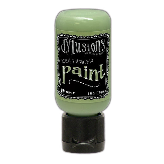 Dylusions Flip Cap Paint Iced Pistachio 1oz Paint & Mediums Dylusions 