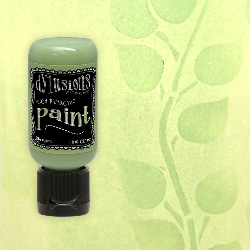 Dylusions Flip Cap Paint Iced Pistachio 1oz
