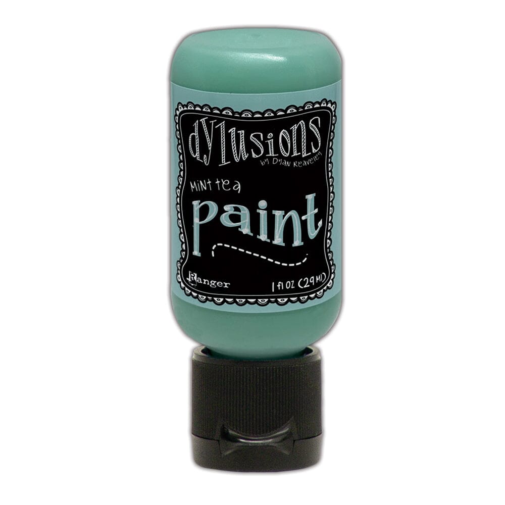 Dylusions Flip Cap Paint Mint Tea 1oz Paint & Mediums Dylusions 