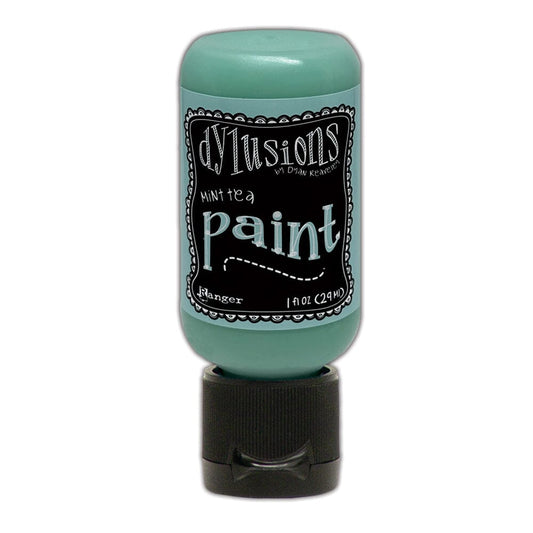 Dylusions Flip Cap Paint Mint Tea 1oz Paint & Mediums Dylusions 