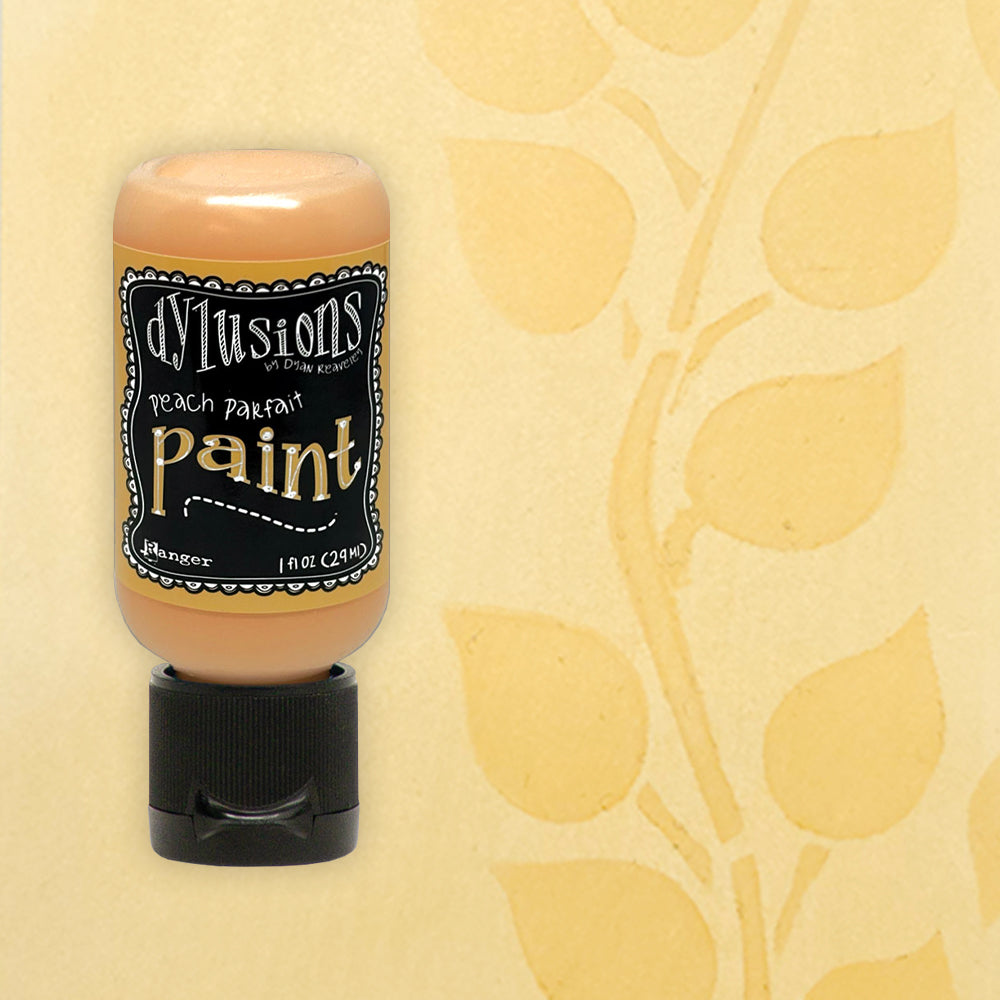 Dylusions Flip Cap Paint Peach Parfait 1oz