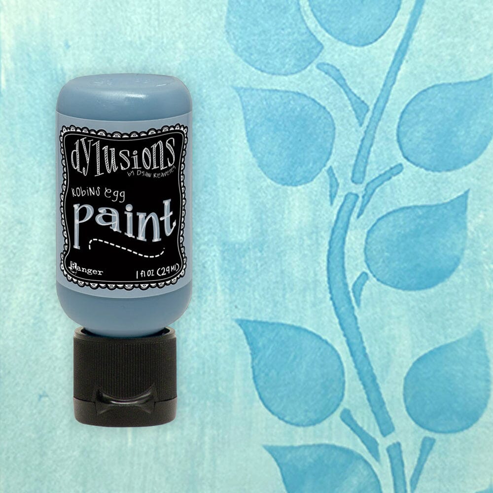 Dylusions Flip Cap Paint Robins Egg 1oz Paint & Mediums Dylusions 