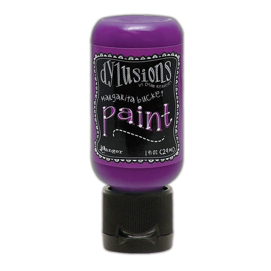 Dylusions Flip Cap Paint Margarita Bucket 1oz Paint & Mediums Dylusions 