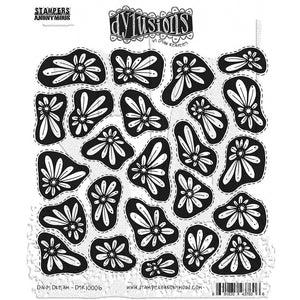 Dylusions Stampers Anonymous Cling Mount Stamp Daisy Dream Stamps Dylusions 