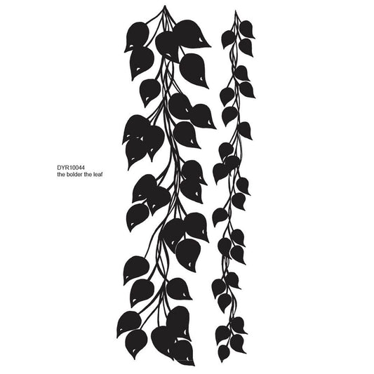 Dylusions Stampers Anonymous Cling Mount Stamp The Bolder the Leaf Stamps Dylusions 