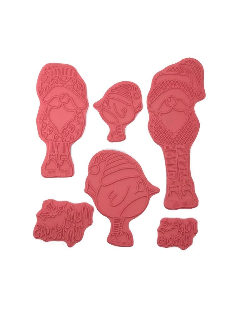 Dylusions Cling Mount Stamps Just Robbin Along Stamps Dylusions 