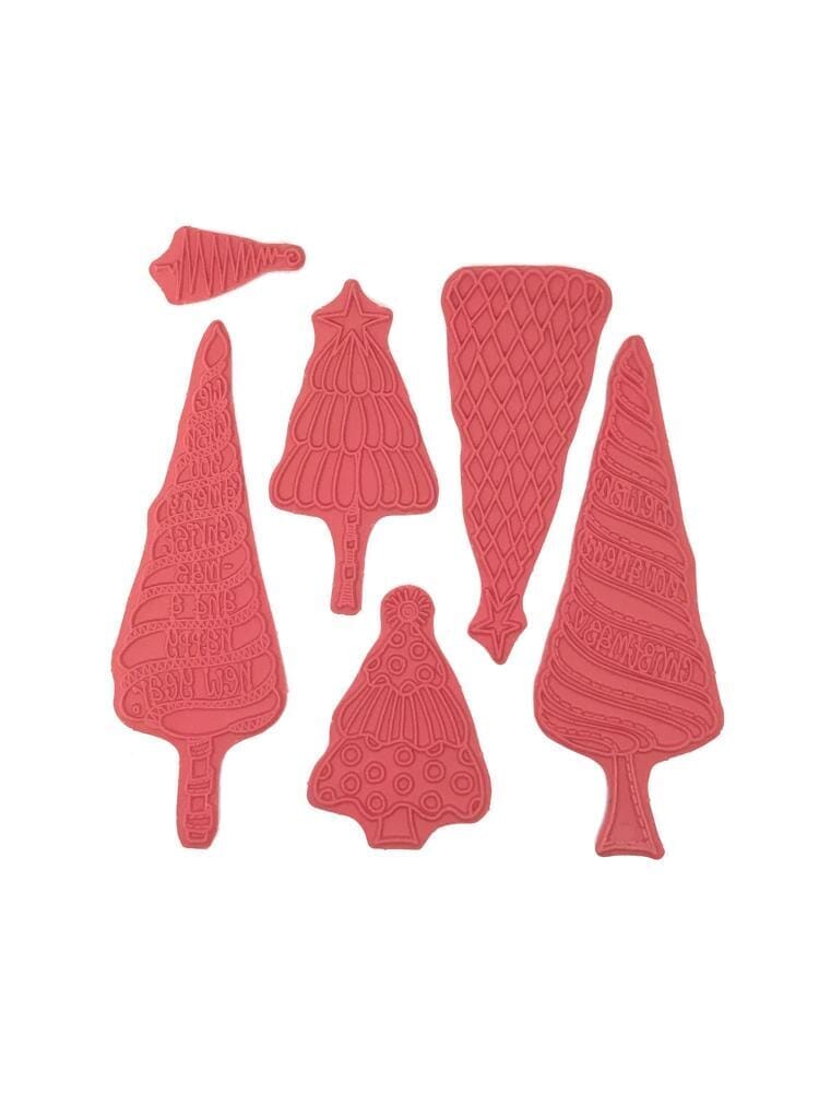 Dylusions Cling Mount Stamps Tree Time Stamps Dylusions 