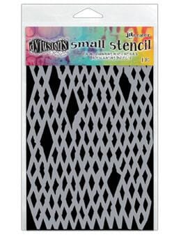 Dylusions Stencils Small Diamond in the Rough Ranger Ink 