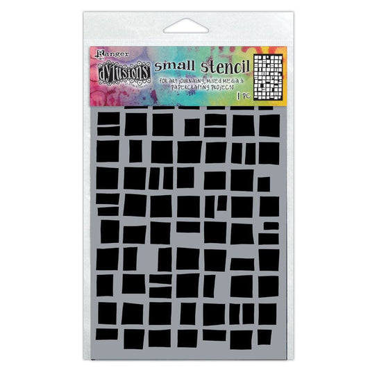 Dylusions Stencils Betsy's Block Stencil Dylusions Small 5 x 8 