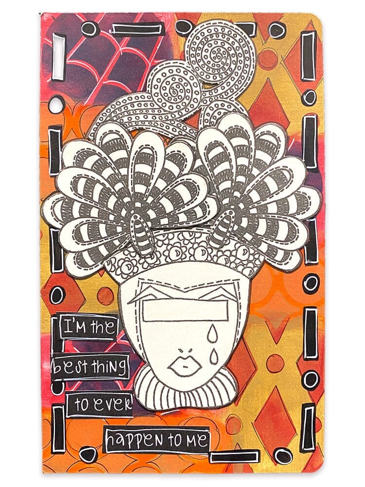 Dylusions Stencils Oti's Orbs Stencil Dylusions 