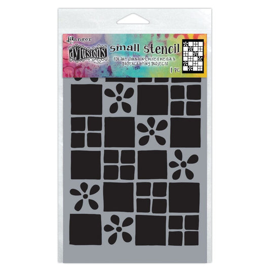 Dylusions Stencil Square Dance Stencil Dylusions Small 5 x 8 