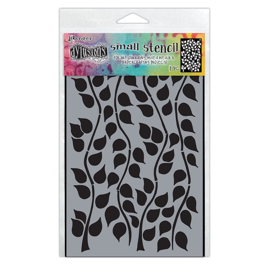 Dylusions Stencil Leaf it Out Stencil Dylusions Small 5 x 8 
