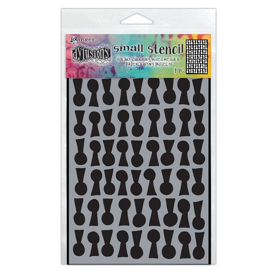 Dylusions Stencil Lock n Roll Stencil Dylusions Small 5 x 8 