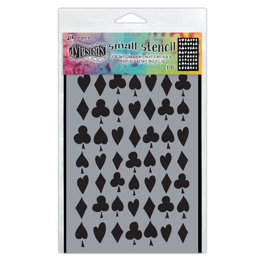Dylusions Stencil Suits You Sir Stencil Dylusions Small 5 x 8 