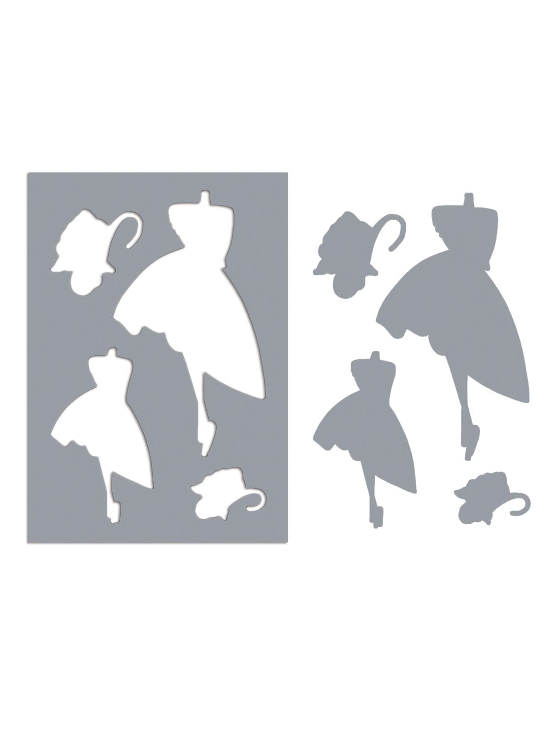 Dylusions Stencils & Masks Night at the Opera Stencil Dylusions 