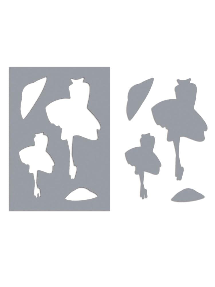 Dylusions Stencils & Masks Walk in the Park Stencil Dylusions 