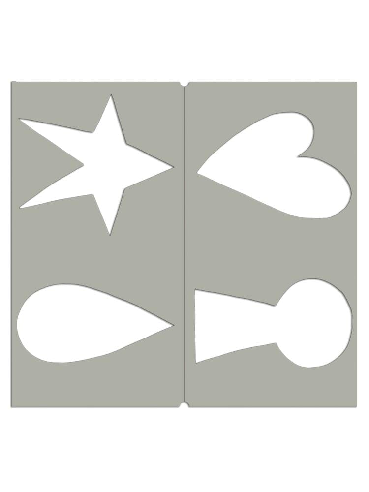 Dylusions Dyalog Stencil - Mask It Stencil Dylusions 