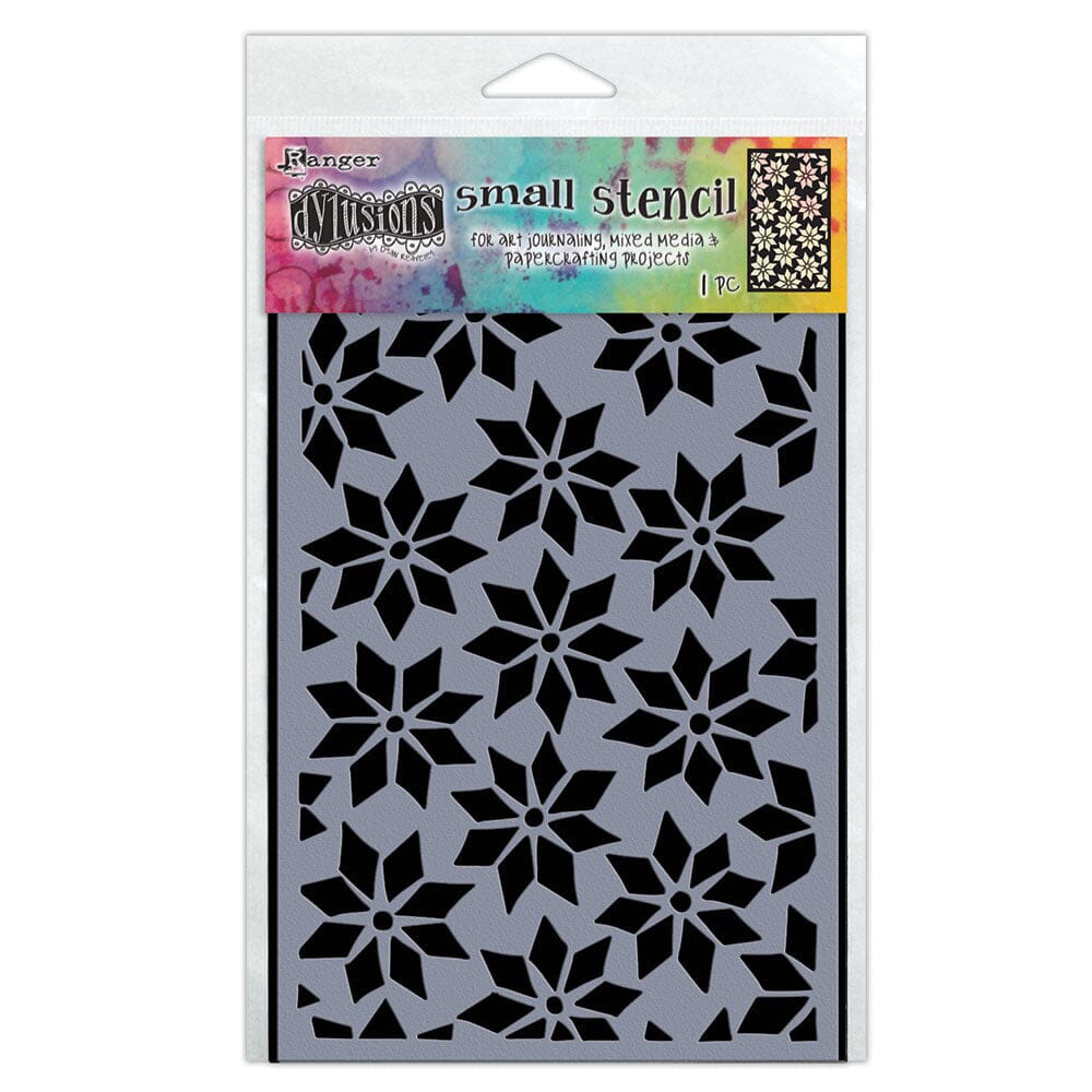 Dylusions Stencil Star Flurry Stencil Dylusions Small 5 x 8 Inches 