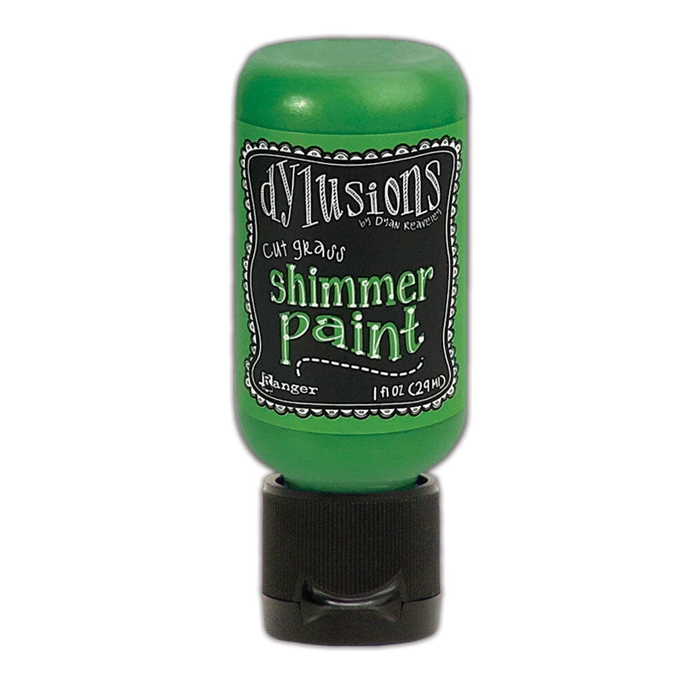 Dylusions Shimmer Paint Cut Grass, 1oz Paint Dylusions 