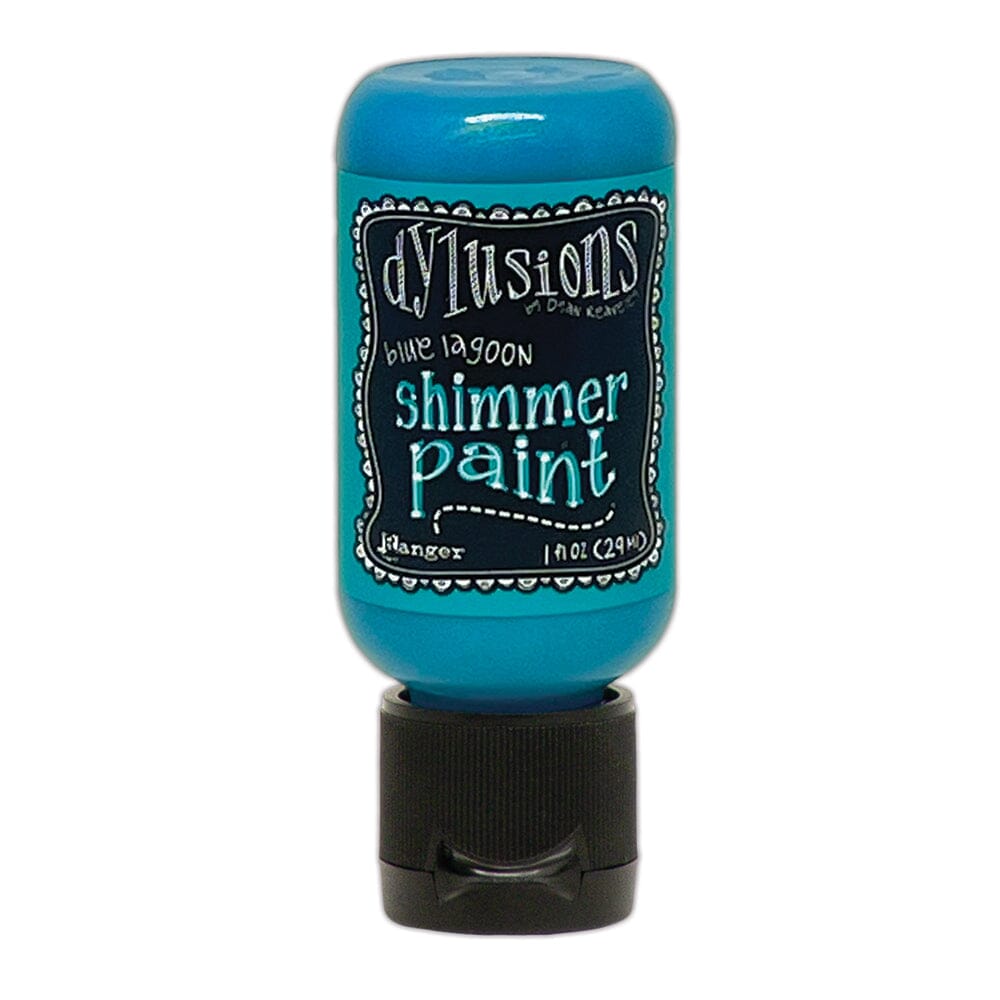 Dylusions Shimmer Paint Blue Lagoon, 1oz Paint Dylusions 