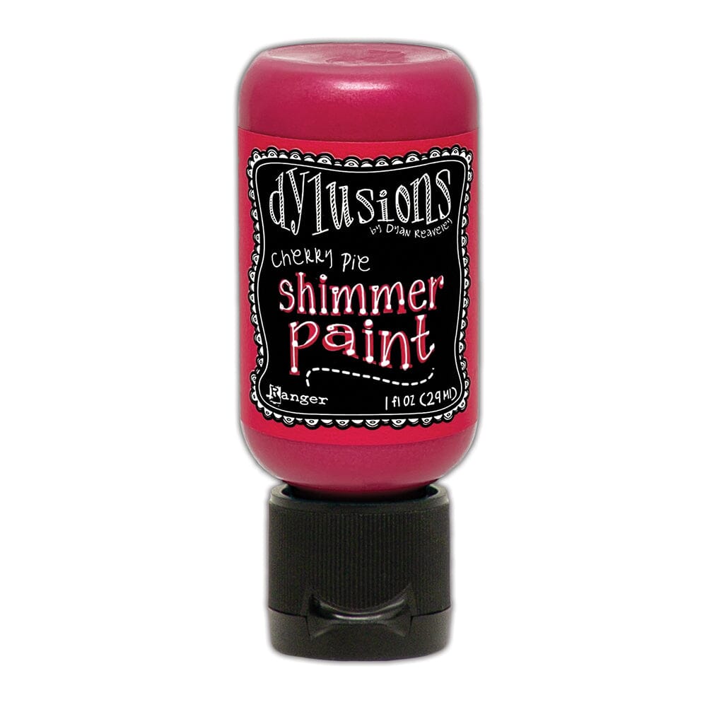 Dylusions Shimmer Paint Cherry Pie, 1oz Paint Dylusions 