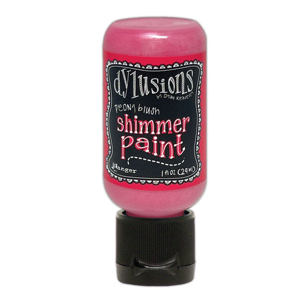 Dylusions Shimmer Paint Peony Blush, 1oz Paint Dylusions 