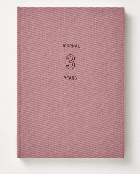 Daigo Date Free Easy 3 Year Journal B6 - Pink Tools & Accessories Daigo 