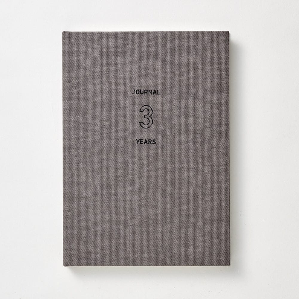 Daigo Date Free Easy 3 Year Journal B6 - Grey Surfaces Daigo 