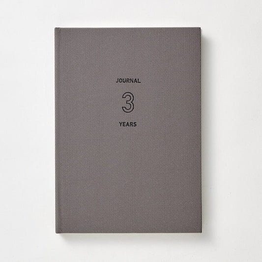 Daigo Date Free Easy 3 Year Journal B6 - Grey Surfaces Daigo 