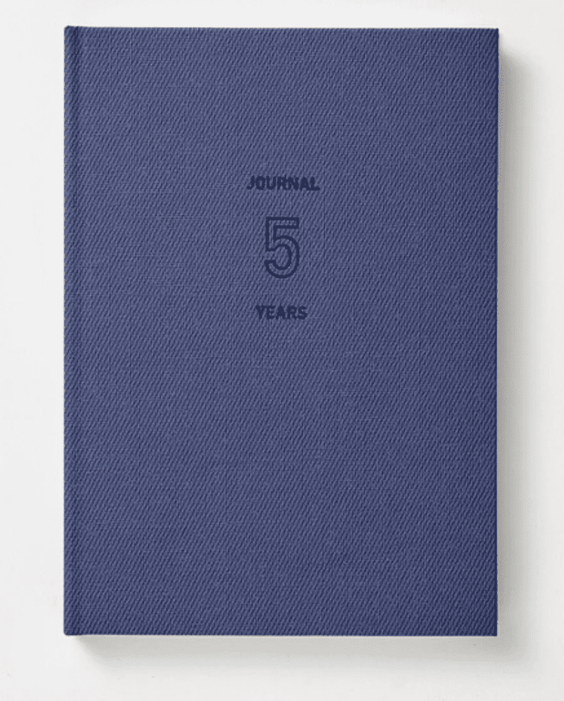 Daigo Date Free Easy 5 Year Journal B6 - Navy Tools & Accessories Daigo 