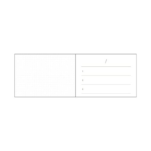 Daigo Easy Journal 3 Things - White Surfaces Daigo 