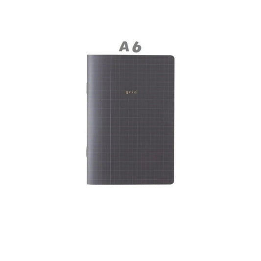 Daigo Isshoni Grid Notebook - Black Surfaces Daigo A6 