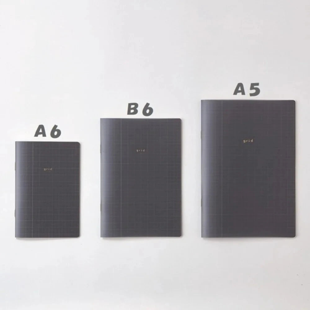 Daigo Isshoni Grid Notebook - Black Surfaces Daigo 