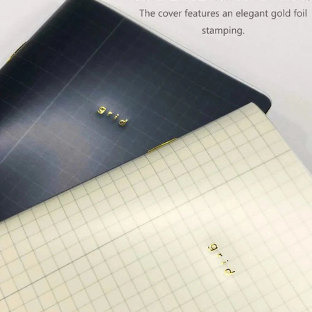 Daigo Isshoni Grid Notebook - Black Surfaces Daigo 