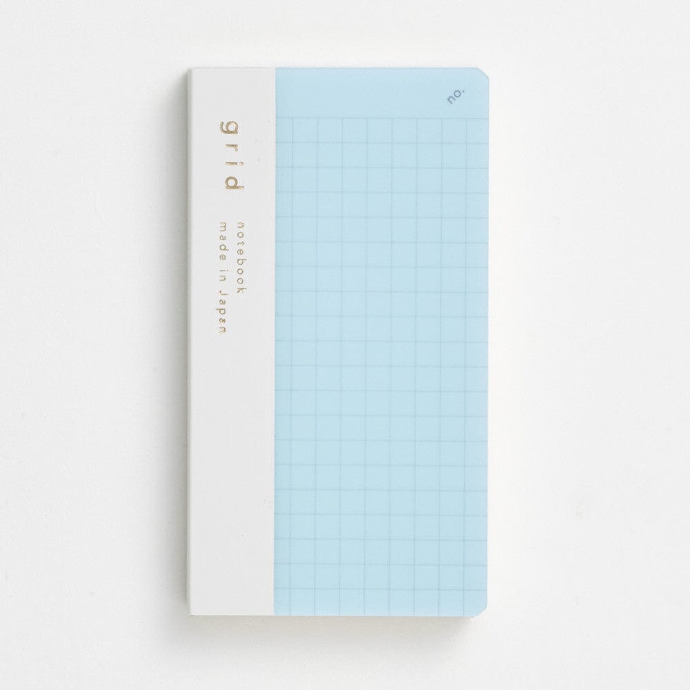 Daigo Isshoni Mini Grid Notebook - Light Blue Surfaces Daigo 