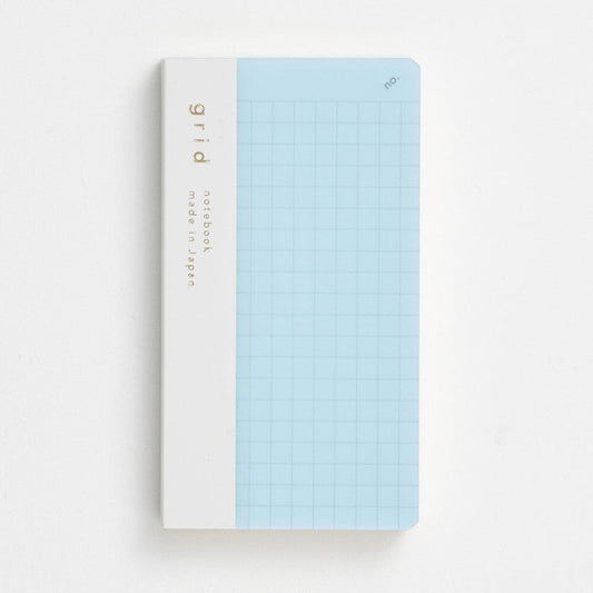 Daigo Isshoni Mini Grid Notebook - Light Blue Surfaces Daigo 