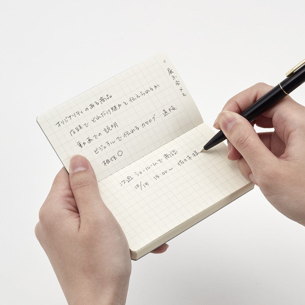 Daigo Isshoni Mini Grid Notebook - Pink Surfaces Daigo 