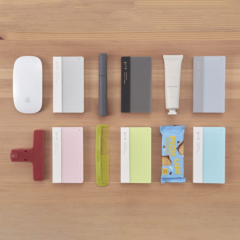 Daigo Isshoni Mini Grid Notebook - Blue Surfaces Daigo 