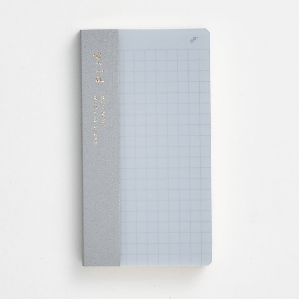 Daigo Isshoni Mini Grid Notebook - Blue Surfaces Daigo 