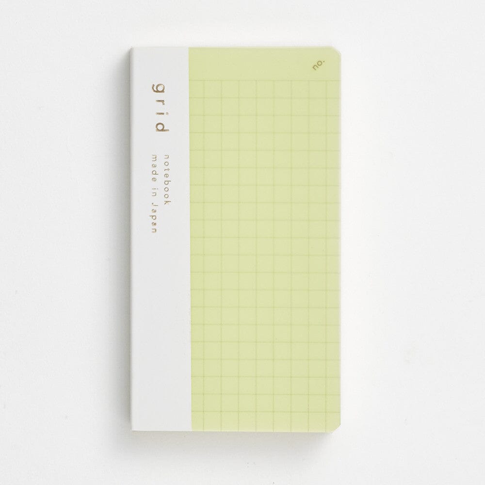 Daigo Isshoni Mini Grid Notebook - Green Surfaces Daigo 