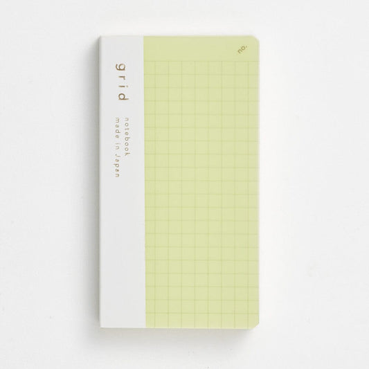 Daigo Isshoni Mini Grid Notebook - Green Surfaces Daigo 