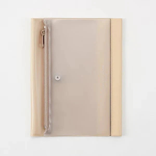 Daigo Isshoni Pen Case Notebook Cover Tools & Accessories Daigo B6 Beige 