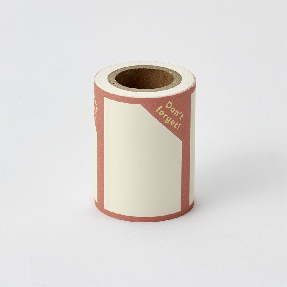 Daigo Isshoni Sticky Note Roll - Don't Forget Red Tools & Accessories Daigo 