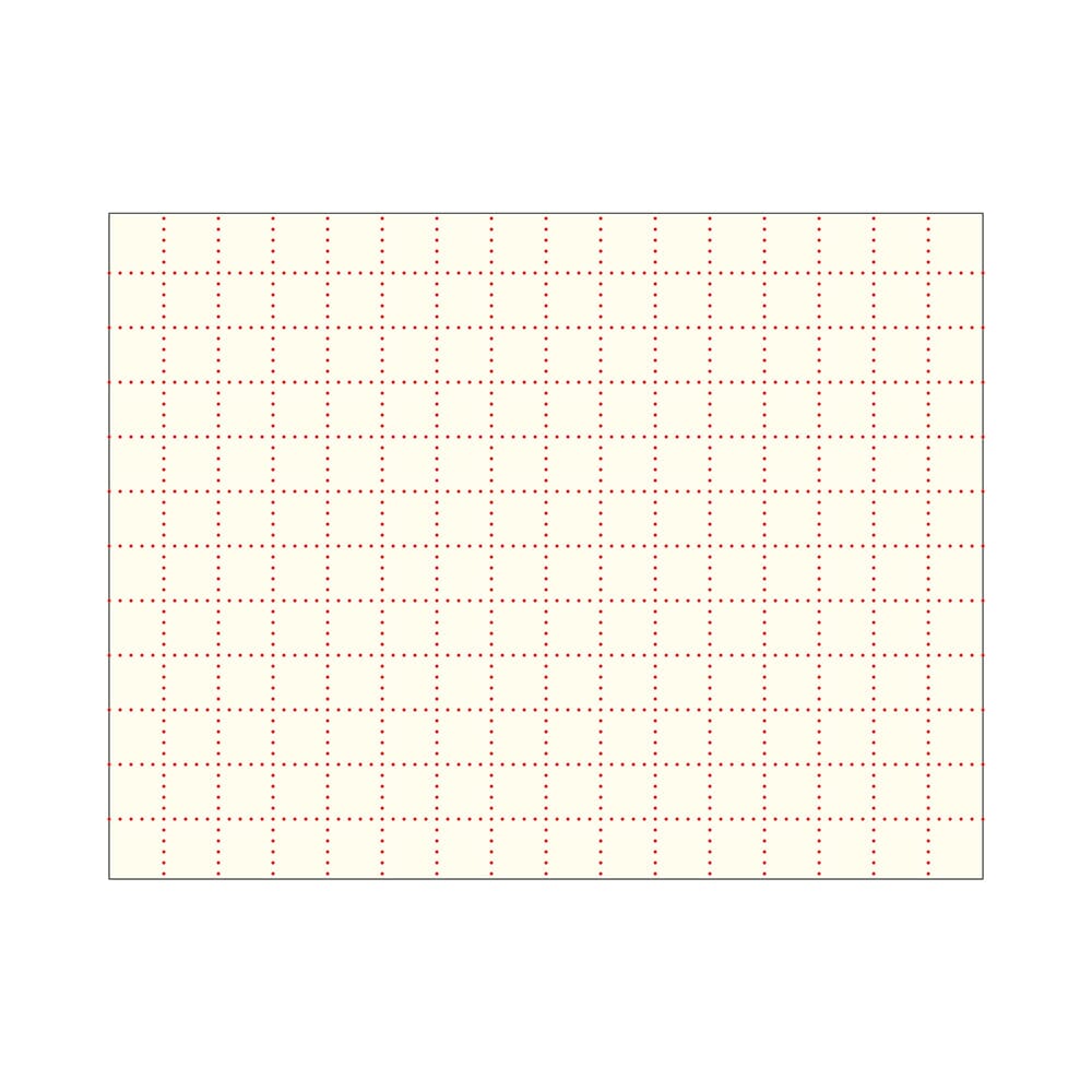 Daigo Isshoni Sticky Note Roll - Grid Red Tools & Accessories Daigo 