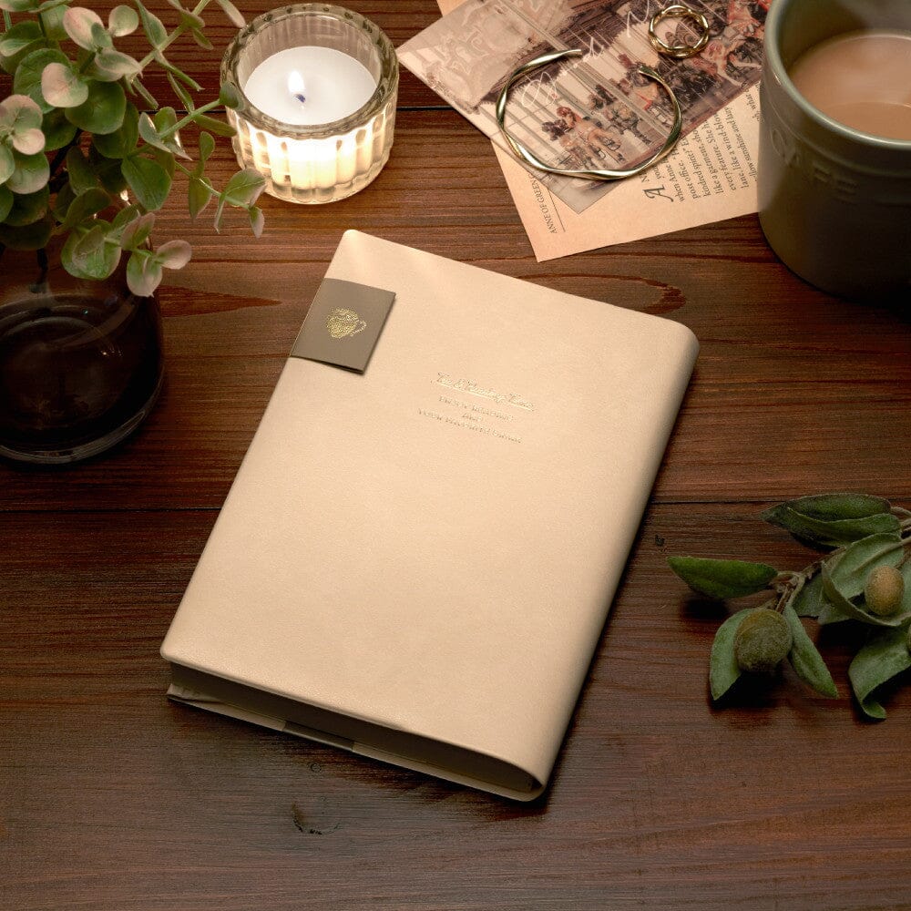 Daigo Tea Time Book Cover - Cafe au Lait Tools & Accessories Daigo 