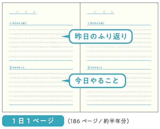 Daigo Tea & Diary Time Morning Diary A6 - Coffee Tools & Accessories Daigo 