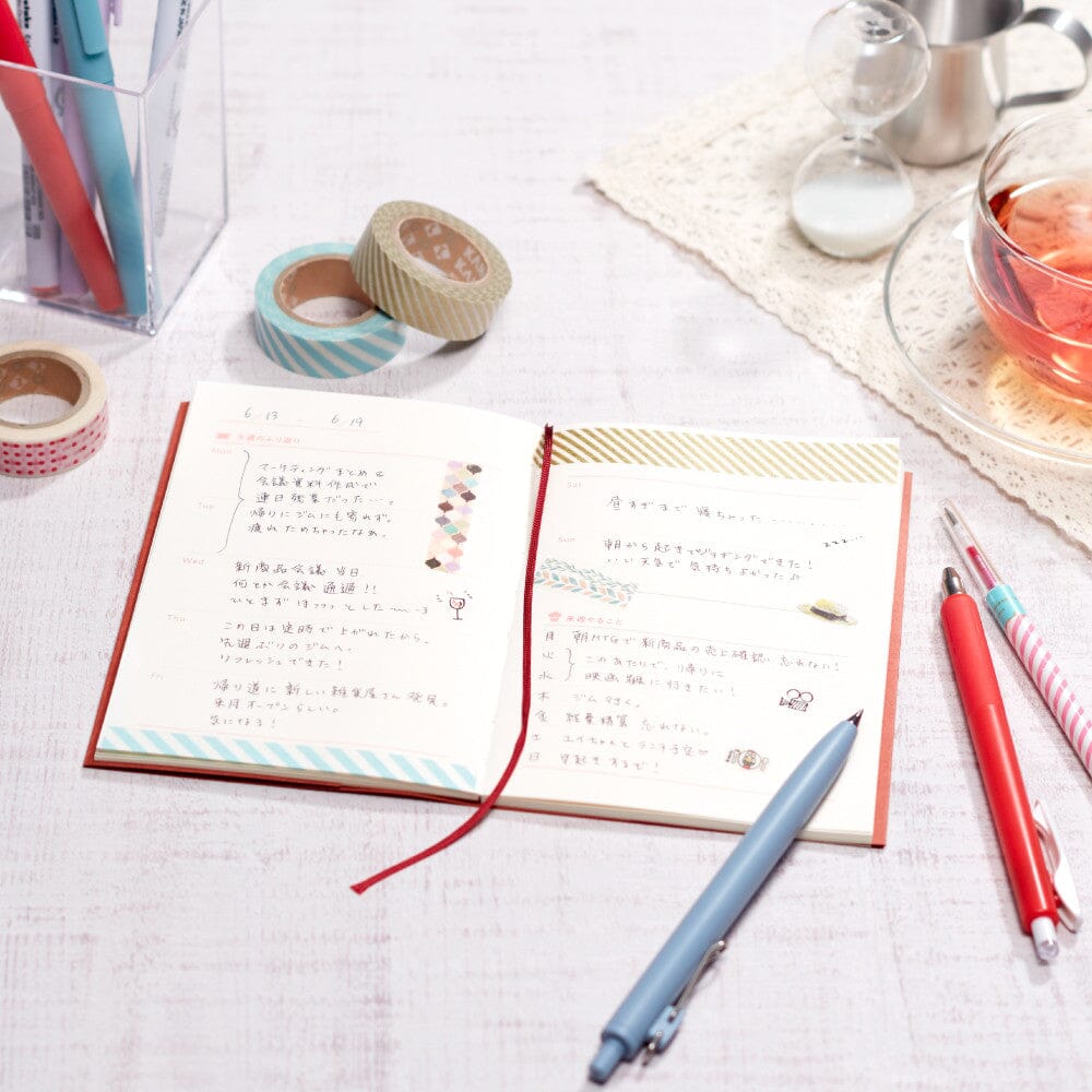 Daigo Tea & Diary Time Weekend Diary A6 - Relax Tools & Accessories Daigo 