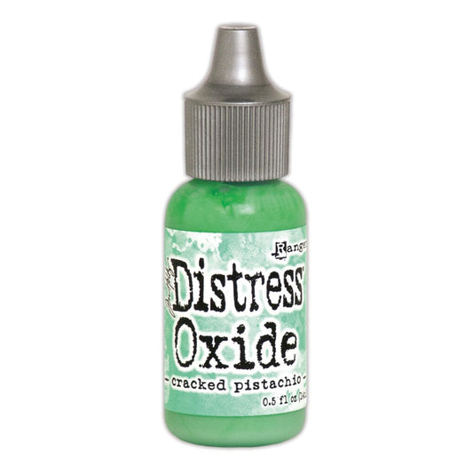 Tim Holtz Distress® Oxide® Re-Inker Cracked Pistachio, 0.5oz Ink Distress 