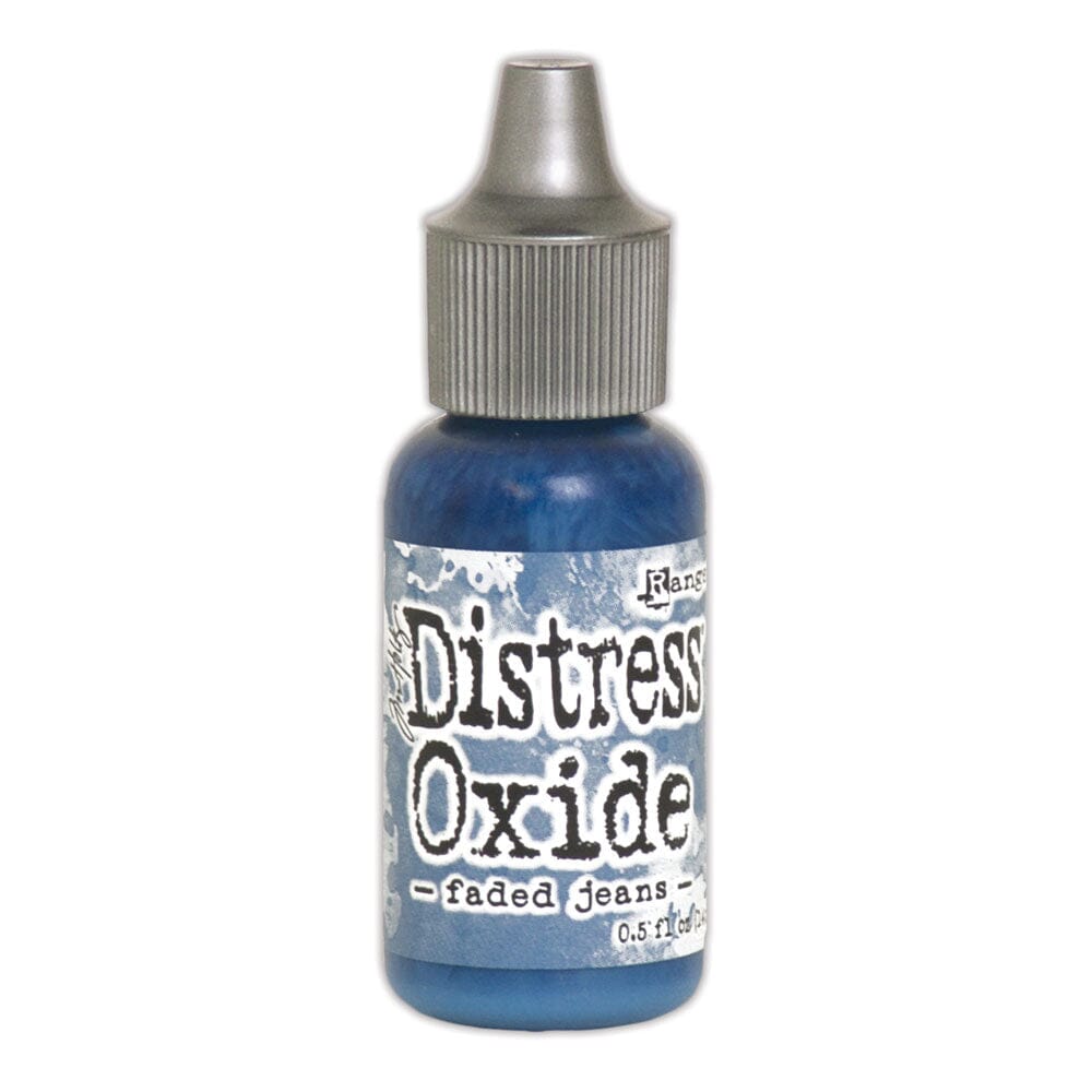 Tim Holtz Distress® Oxide® Re-Inker Faded Jeans, 0.5oz Ink Distress 